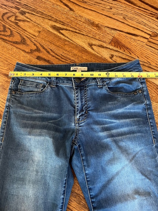 CAbi Johnny Crop Jeans Style 764 size 6 - Picture 8 of 11